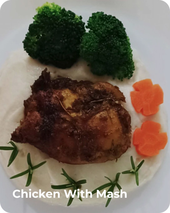 Chicken With Mash