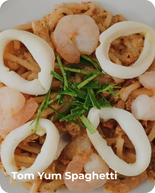 Tom Yum Spaghetti